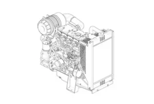 ژنراتور پرکینز مدل (22KVA) 404A-22G1